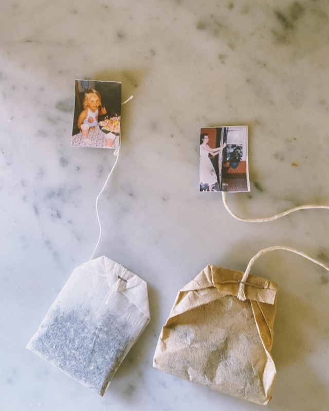 Finished custom tea bags